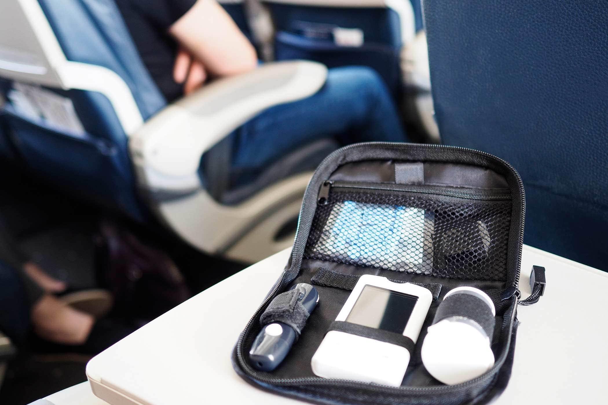 Travelling by plane when your are diabetic?